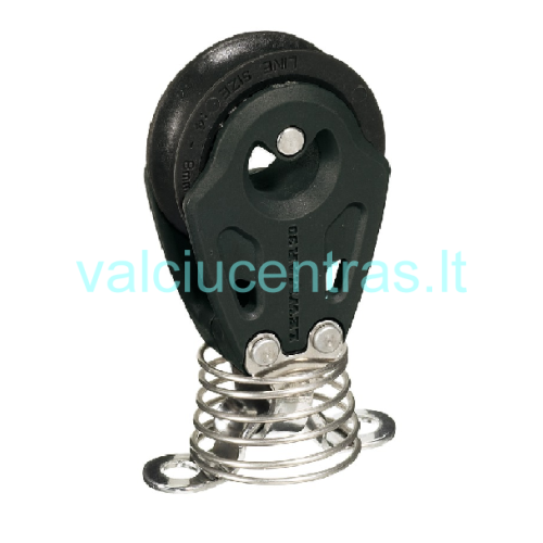 LEWMAR viengubas blokas su spyruokle 30mm LEWMAR viengubas blokas su spyruokle 30mm